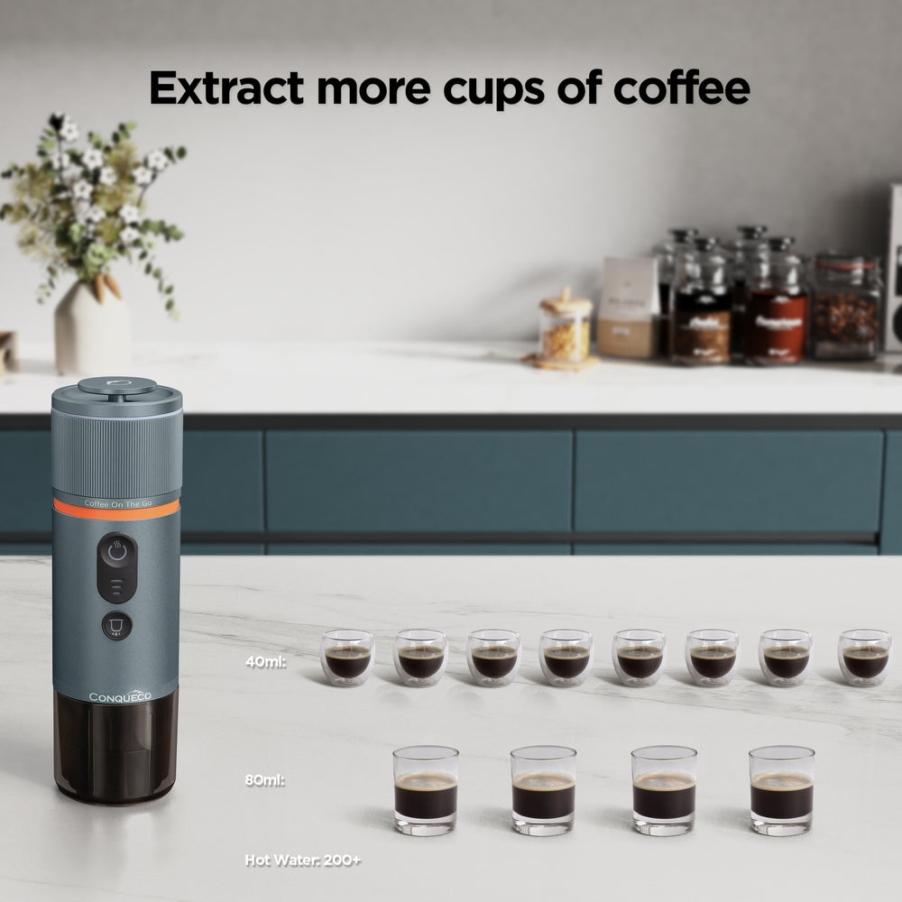 Extract more cups of coffee.