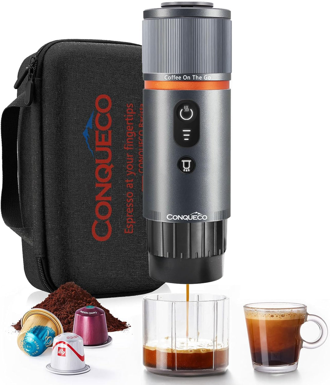 Portable Espresso Machine Travel and Soft Travel Case