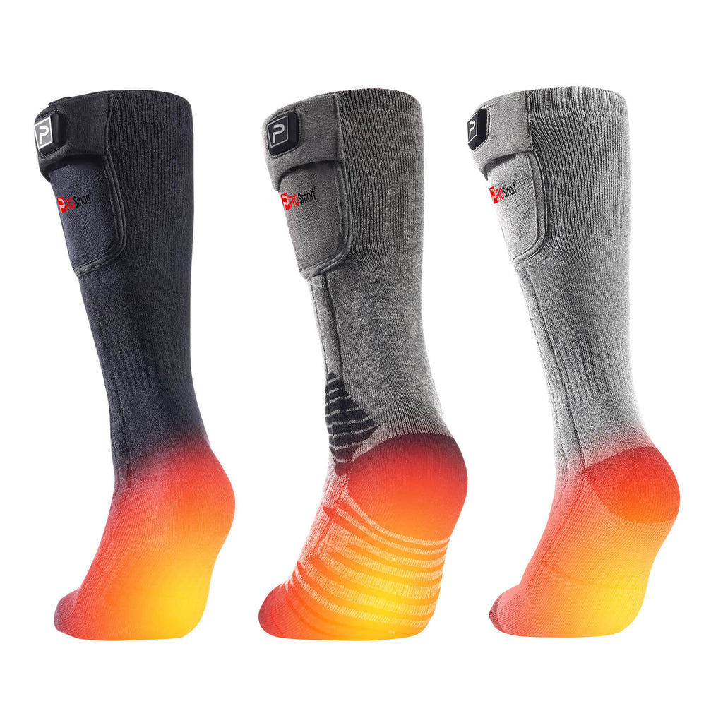 Conqueco Heated Socks Rechargeable Electric Heating Sock – CONQUECO