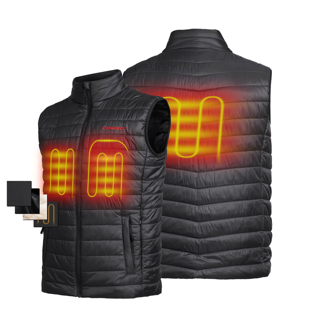 conqueco men heated vest