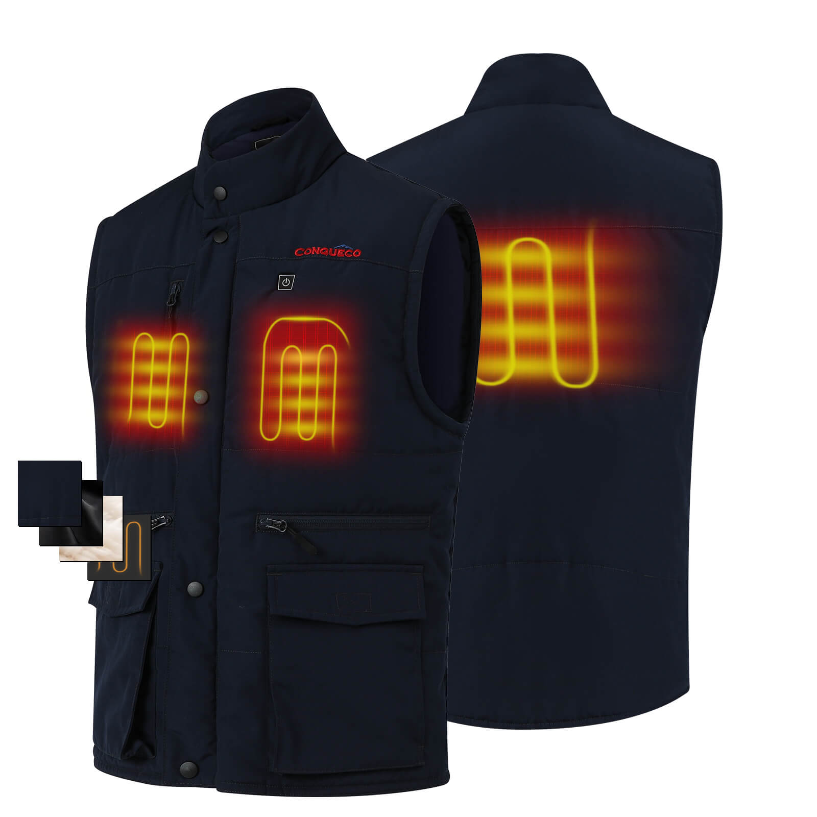 Battery heated vest on sale mens