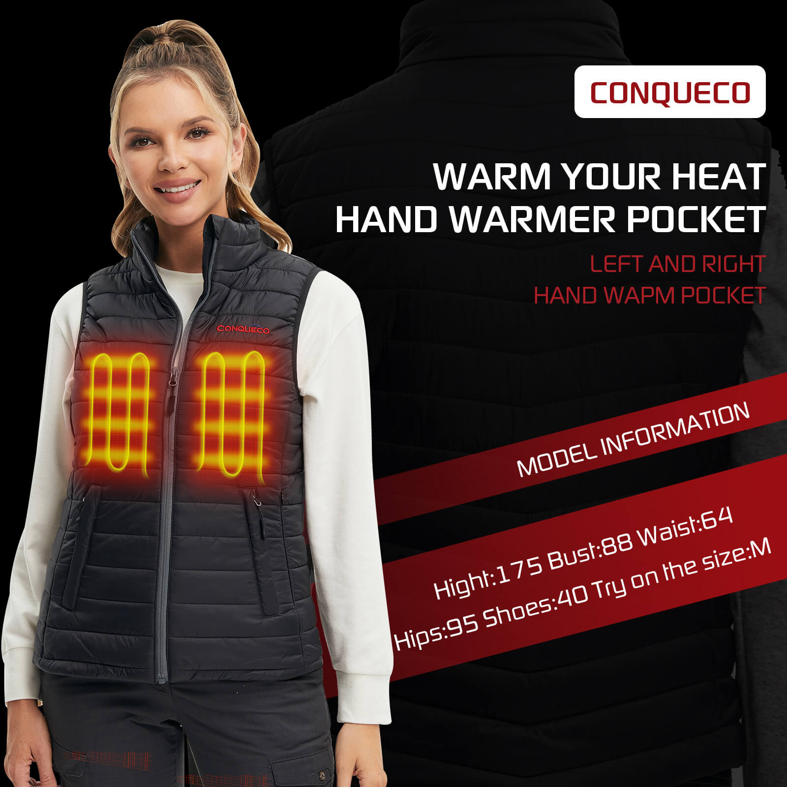 Electric hot sale vest warmer