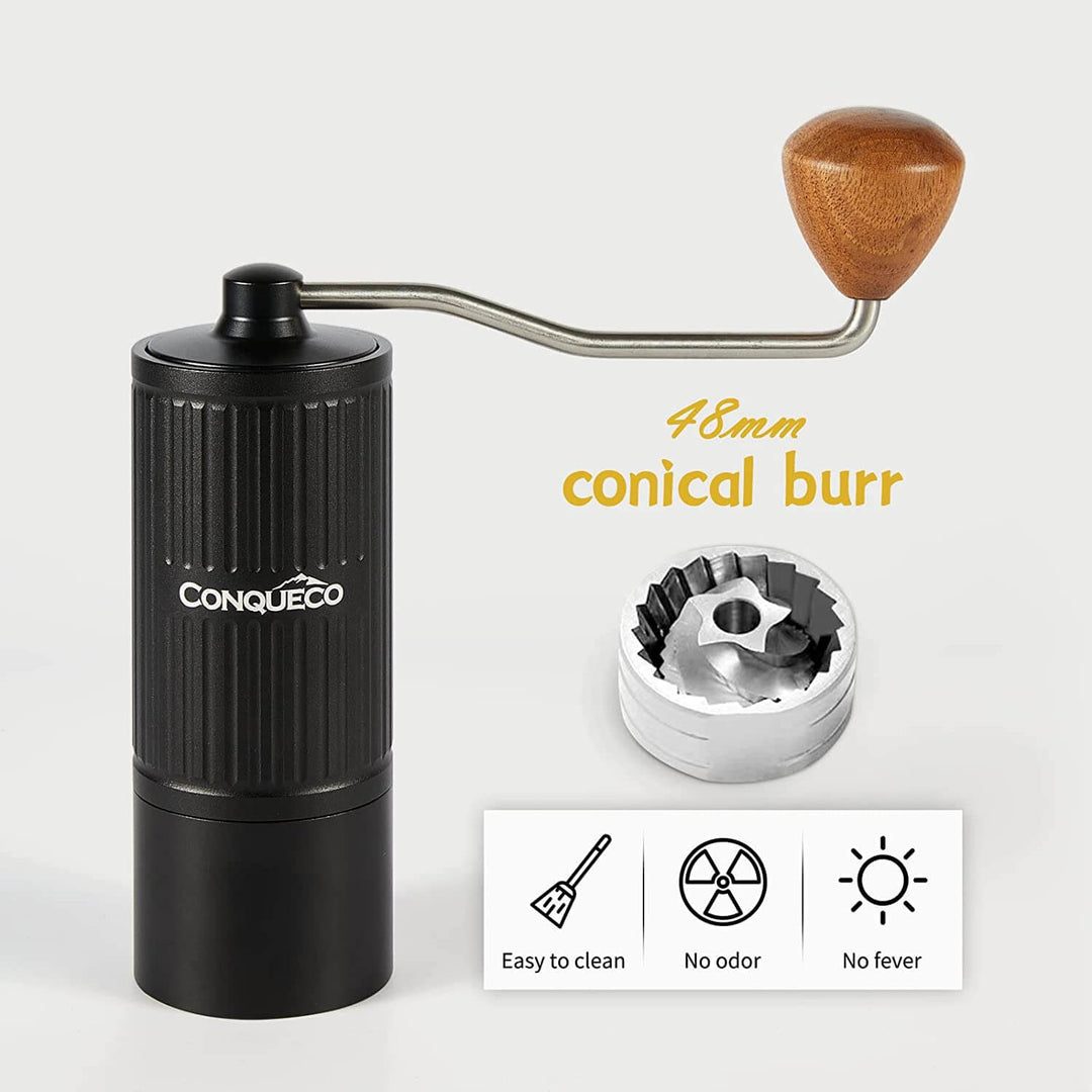 Manual Coffee Grinder Burr- Stainless Steel Small Grinders Machine(30g)